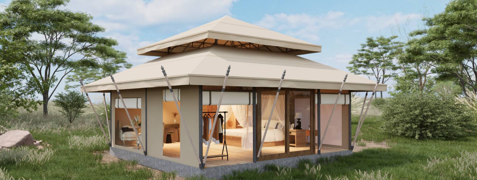 安次区户外野奢帐篷